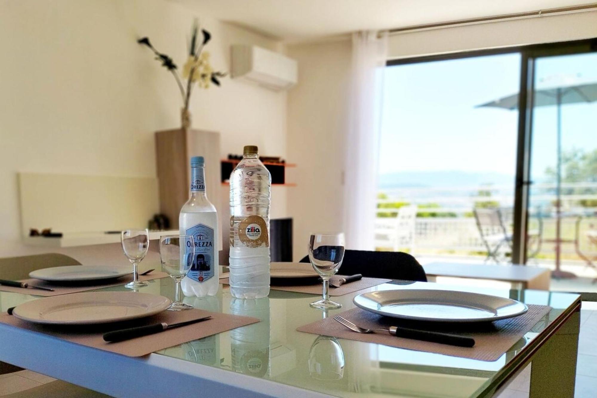 NEW ! - Appartement AMALIA - Terrasse vue mer - Wifi - Parking - PORTICCIO Porticcio  Buitenkant foto