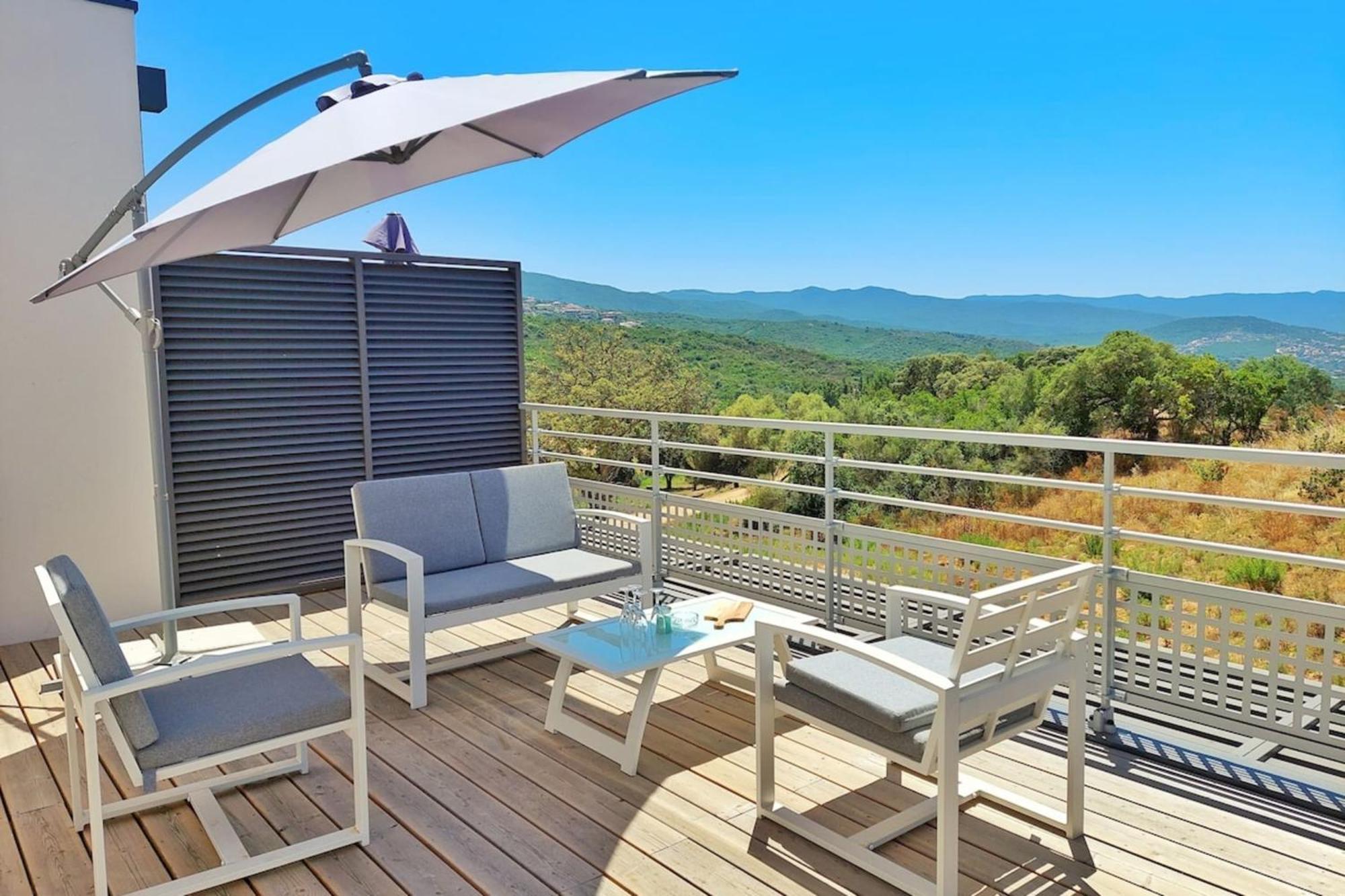 NEW ! - Appartement AMALIA - Terrasse vue mer - Wifi - Parking - PORTICCIO Porticcio  Buitenkant foto